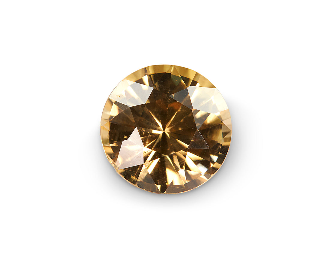 3.37ct Champagne Zircon - The Sapphire Merchant