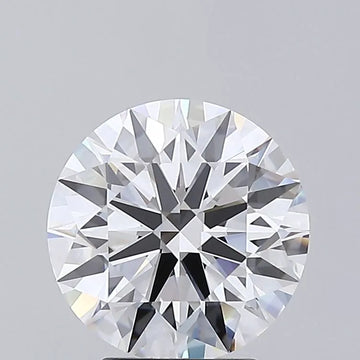 3.53ct Round Lab Grown Diamond (Colour D, Clarity IF, Cut ID, IGI Certified)