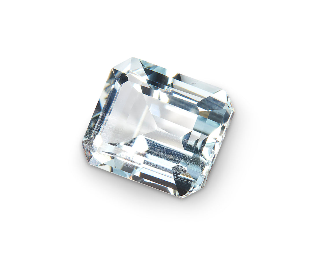 3.55ct Aquamarine Emerald Cut