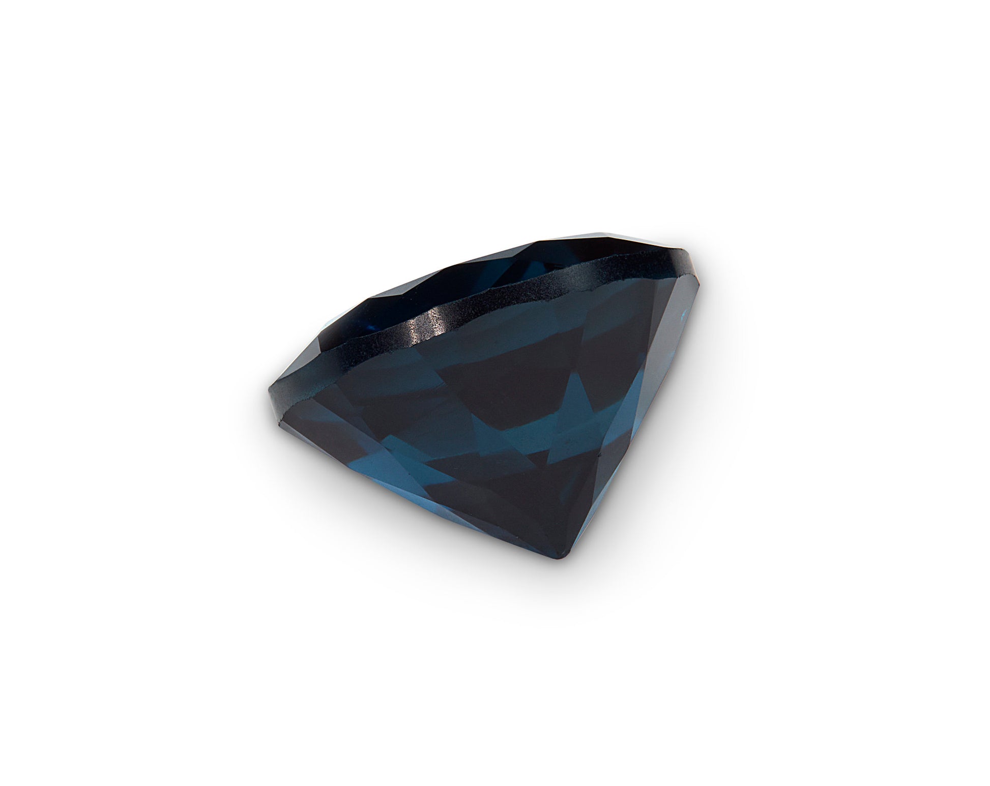 3.55ct London Blue Topaz Round Brilliant Cut