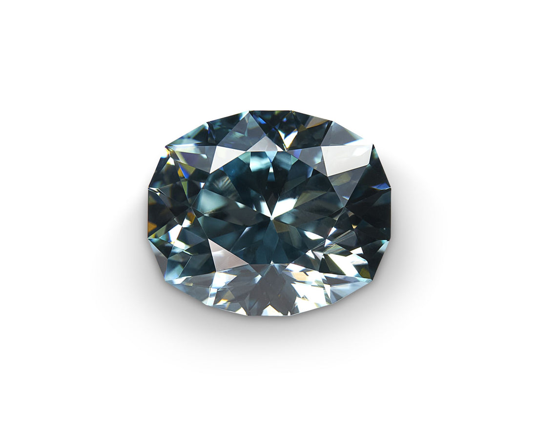 3.56ct Cambodian Blue Zircon - The Sapphire Merchant