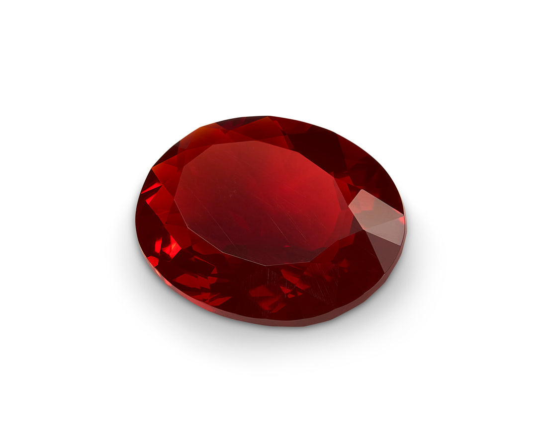 3.78ct Mexican Fire Opal - The Sapphire Merchant