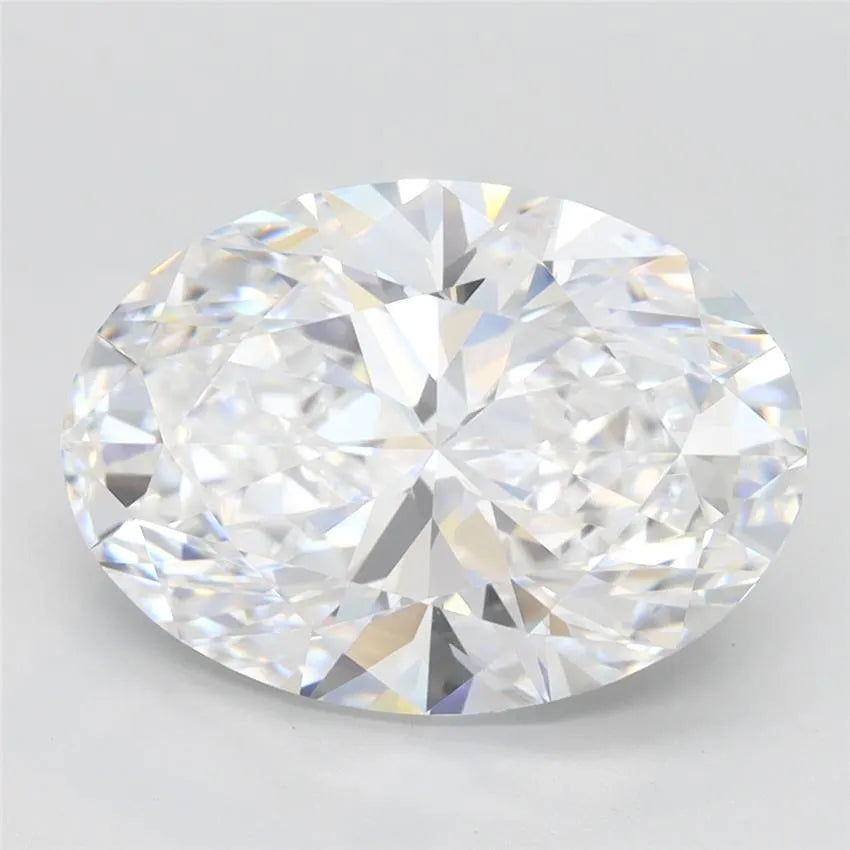 4.00ct Oval Lab Grown Diamond (Colour D, Clarity FL, GIA Certified)