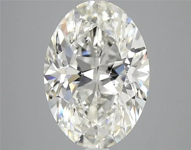 4.00ct Oval Natural Diamond (Colour J, Clarity VVS2, Cut VG, GIA Certified)