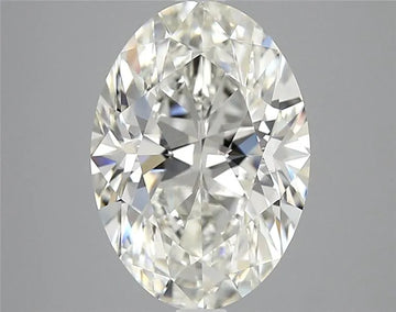 4.00ct Oval Natural Diamond (Colour J, Clarity VVS2, Cut VG, GIA Certified)