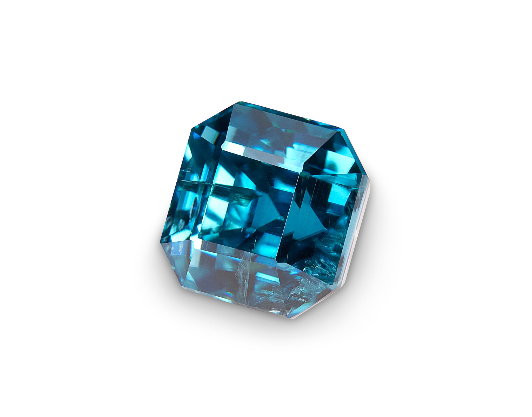 4.01ct Cambodian Blue Zircon - The Sapphire Merchant
