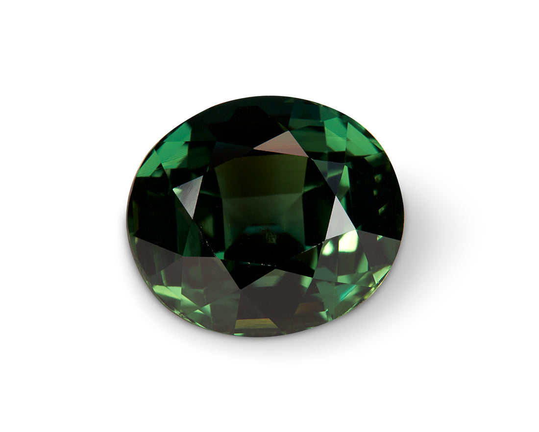4.04ct Green Sapphire - The Sapphire Merchant