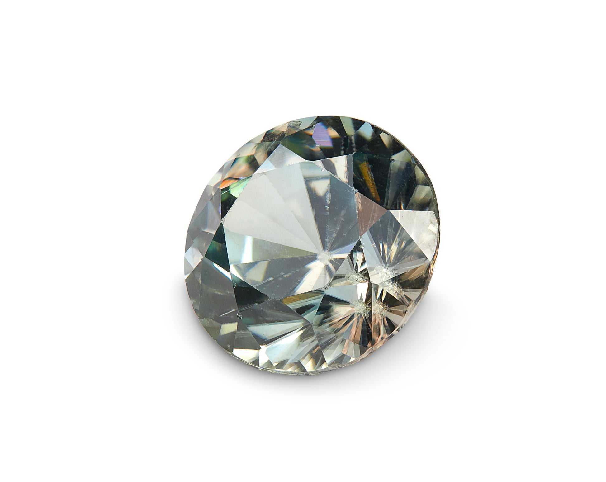 4.48ct Seafoam Zircon - The Sapphire Merchant