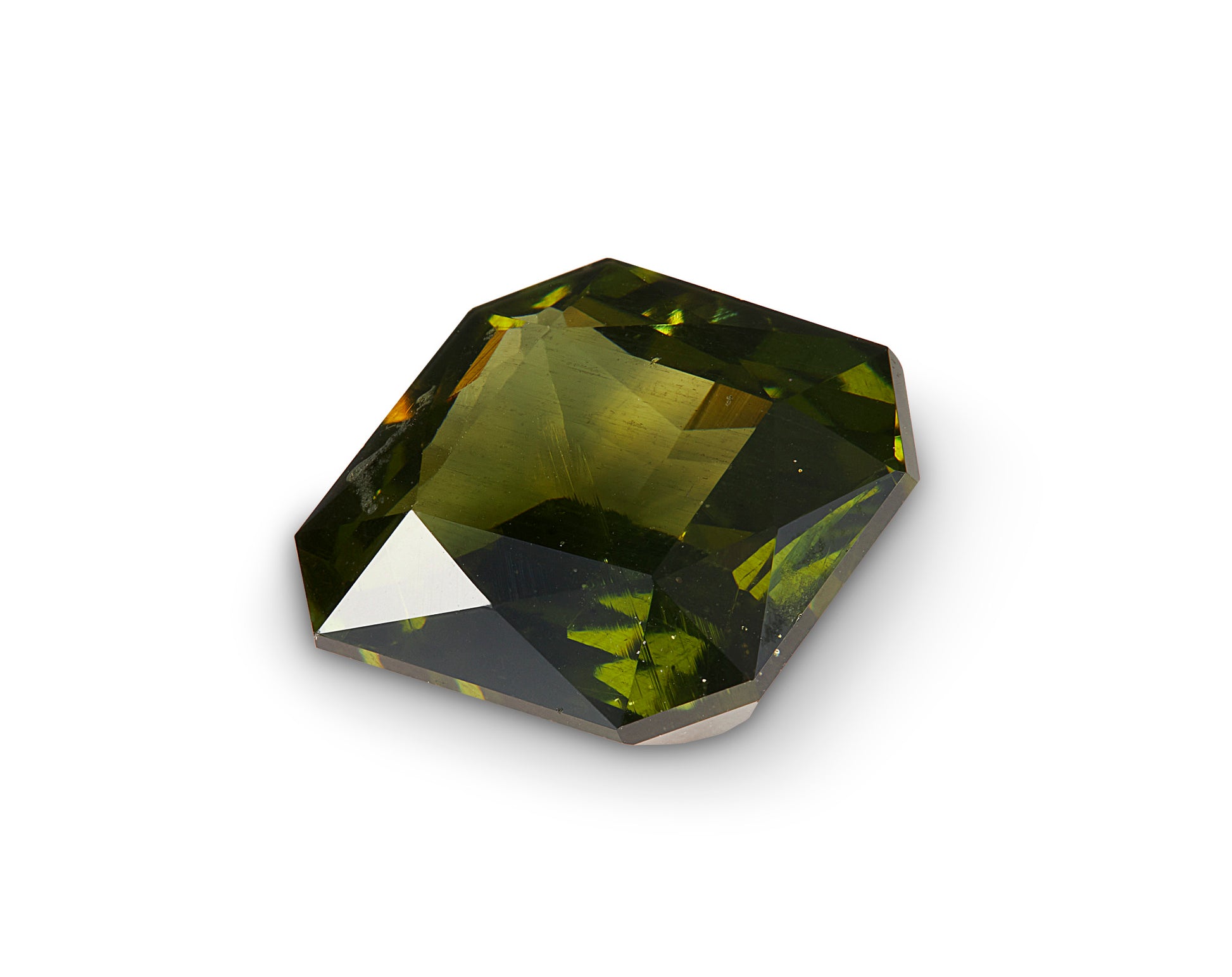 4.58ct Green Zircon - The Sapphire Merchant