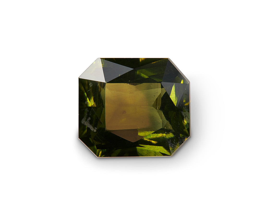 4.58ct Green Zircon - The Sapphire Merchant