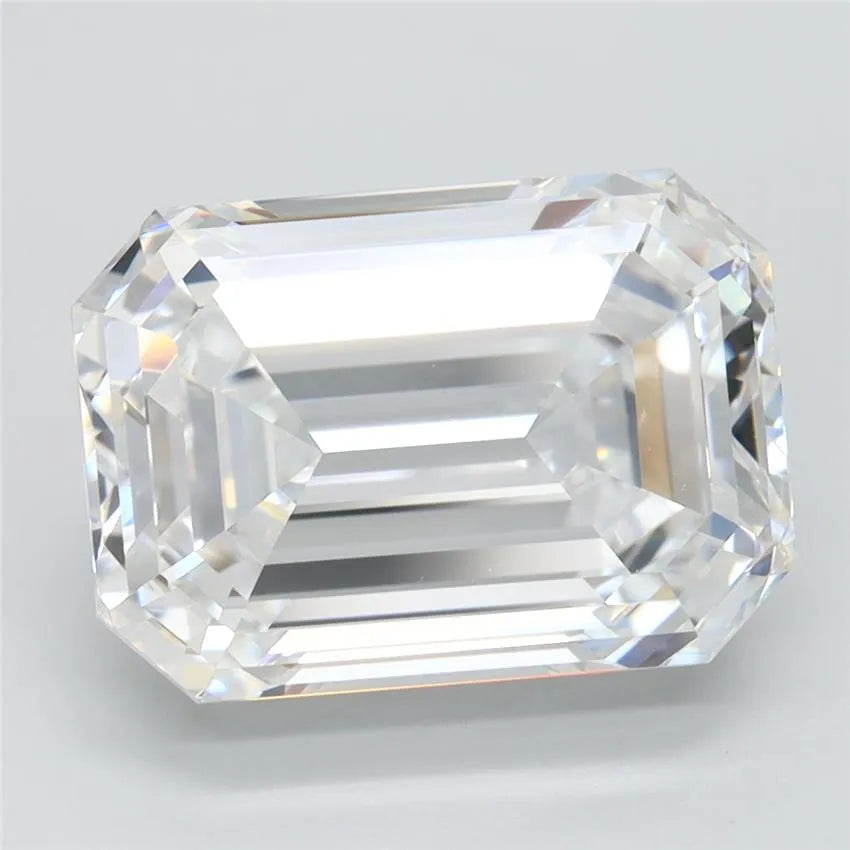 5.00ct Emerald Lab Grown Diamond (Colour D, Clarity FL, IGI Certified)