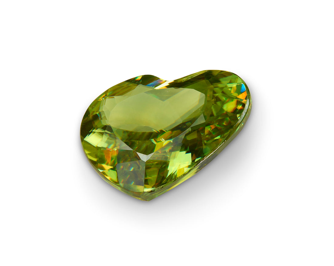 5.53ct Green Sphene