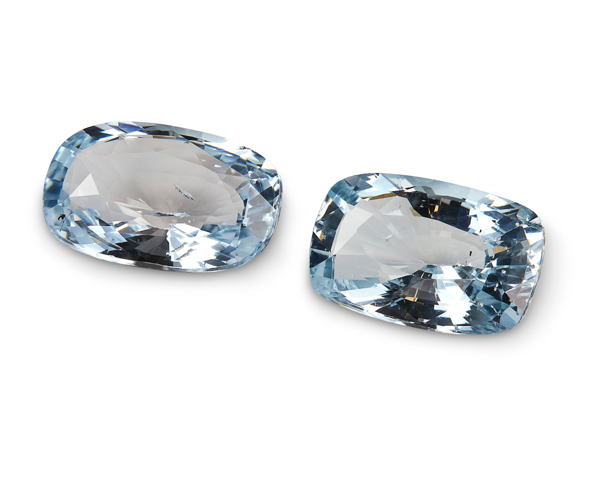 5.62ct Aquamarine Pair - The Sapphire Merchant