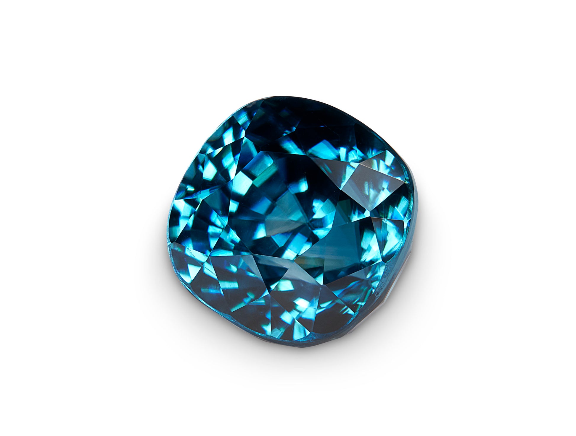5.91ct Cambodian Blue Zircon - The Sapphire Merchant