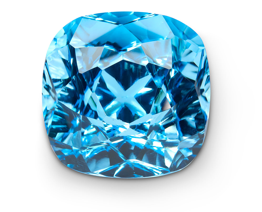 53.58ct Swiss Blue Topaz