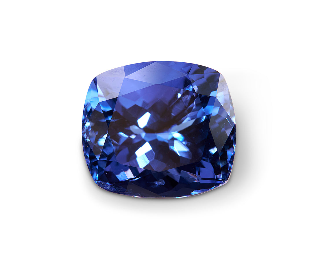 6.08ct Tanzanite Zoisite Cushion Cut