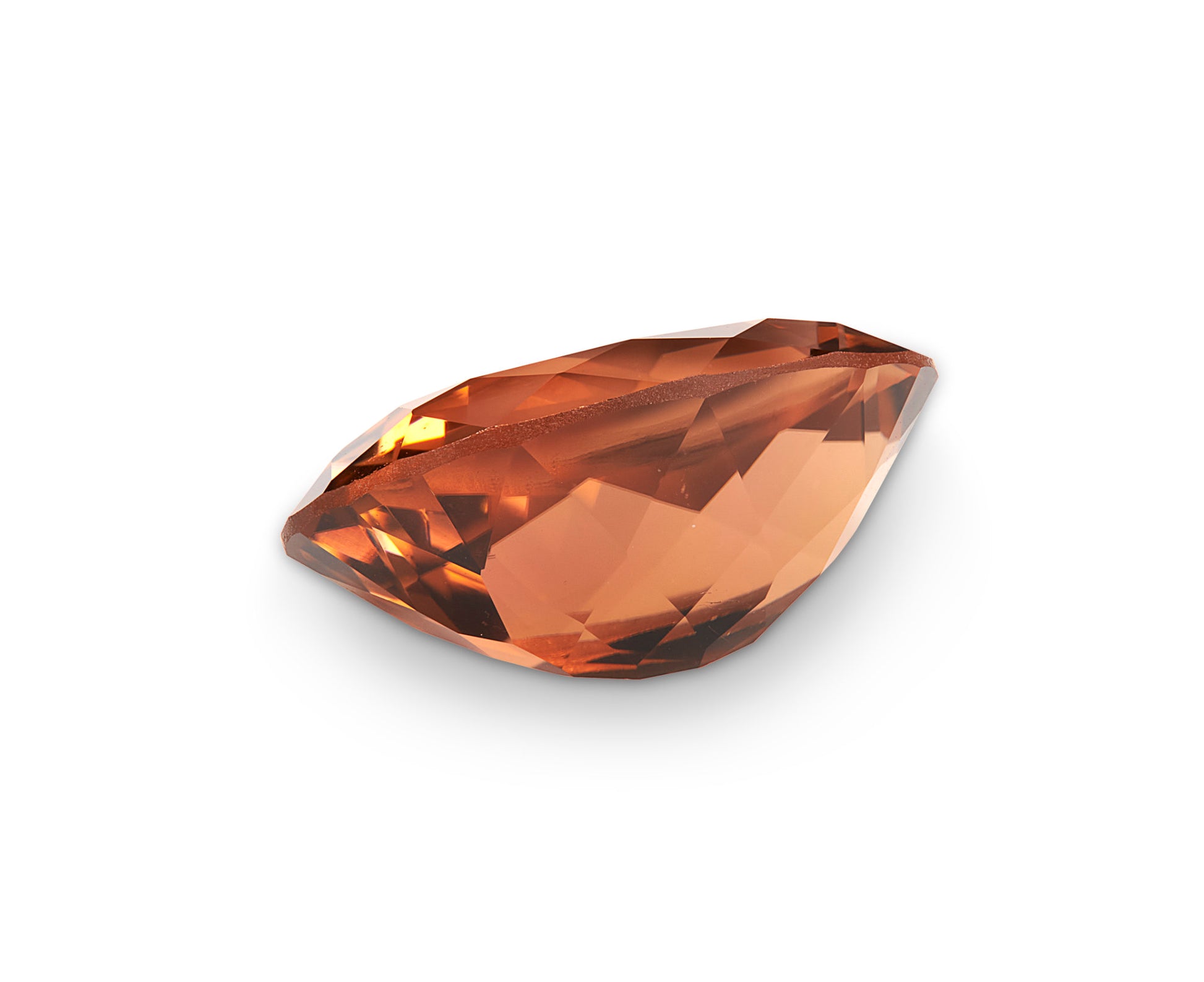 6.47ct Apricot Tourmaline Oval Cut
