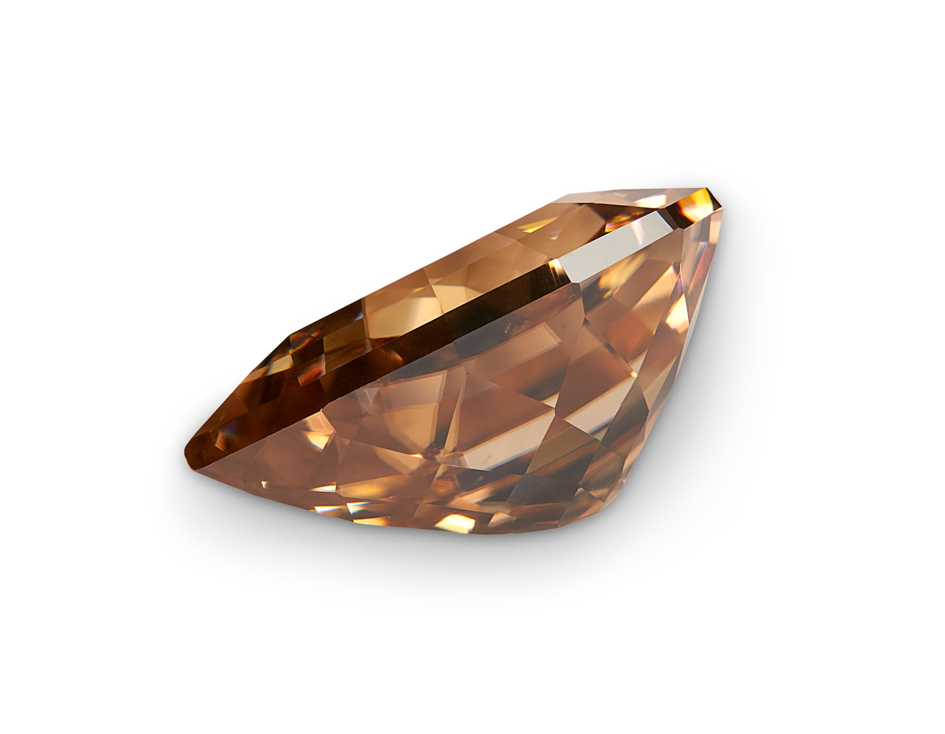 RARE ★★ ZIRCON CHAMPAGNE DE TANZANIE : 0,78 CARAT ★★ P269.129t RARE ★★ ZIRCON CHAMPAGNE DE TANZANIE : 0,78 CARAT ★★ P269.129t