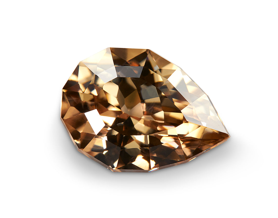 6.90ct Champagne Zircon - The Sapphire Merchant