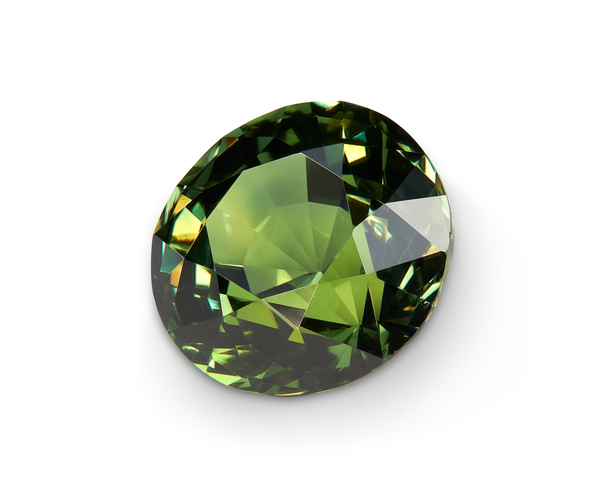 6.99ct Green Sapphire - The Sapphire Merchant