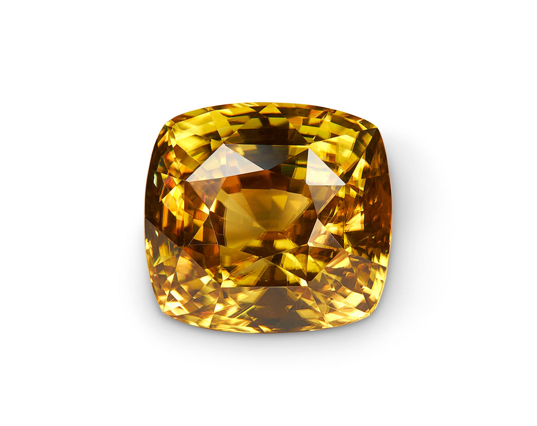 7.20ct Golden Yellow Zircon - The Sapphire Merchant