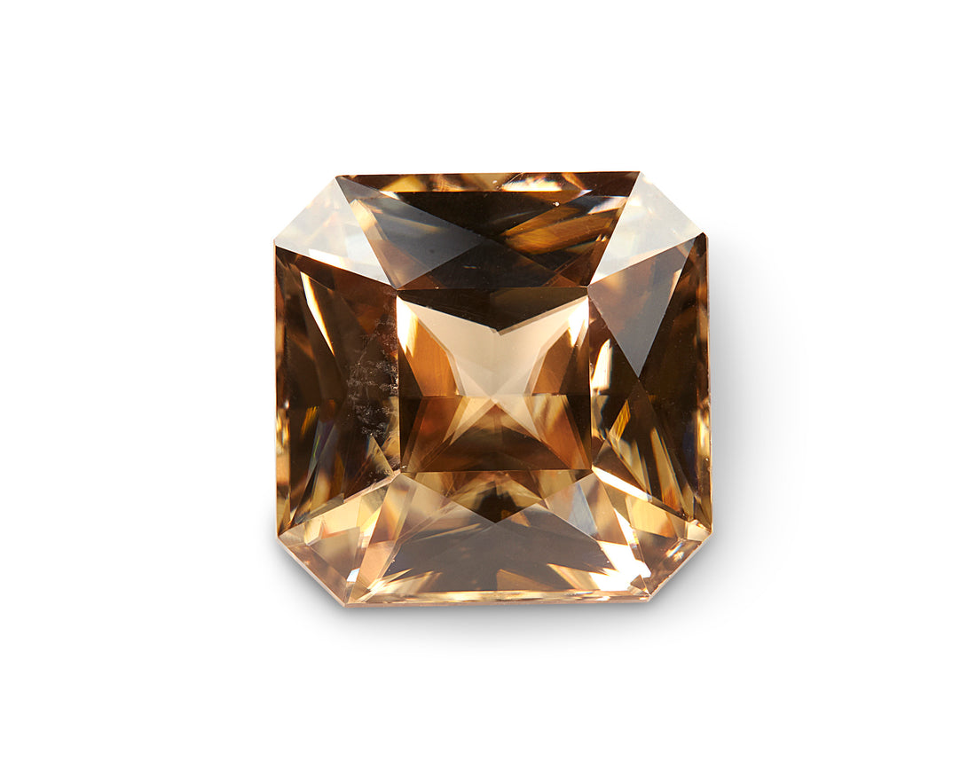 7.53ct Peach Zircon - The Sapphire Merchant