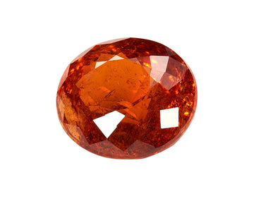8.67ct Spessartite Orange Garnet Oval Cut