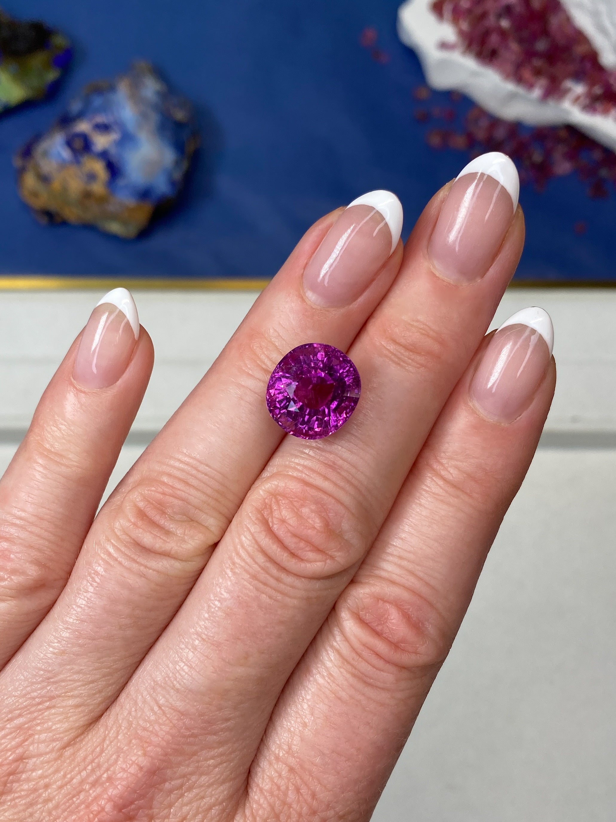 9.90ct Vivid Pink Tourmaline from Afghanistan