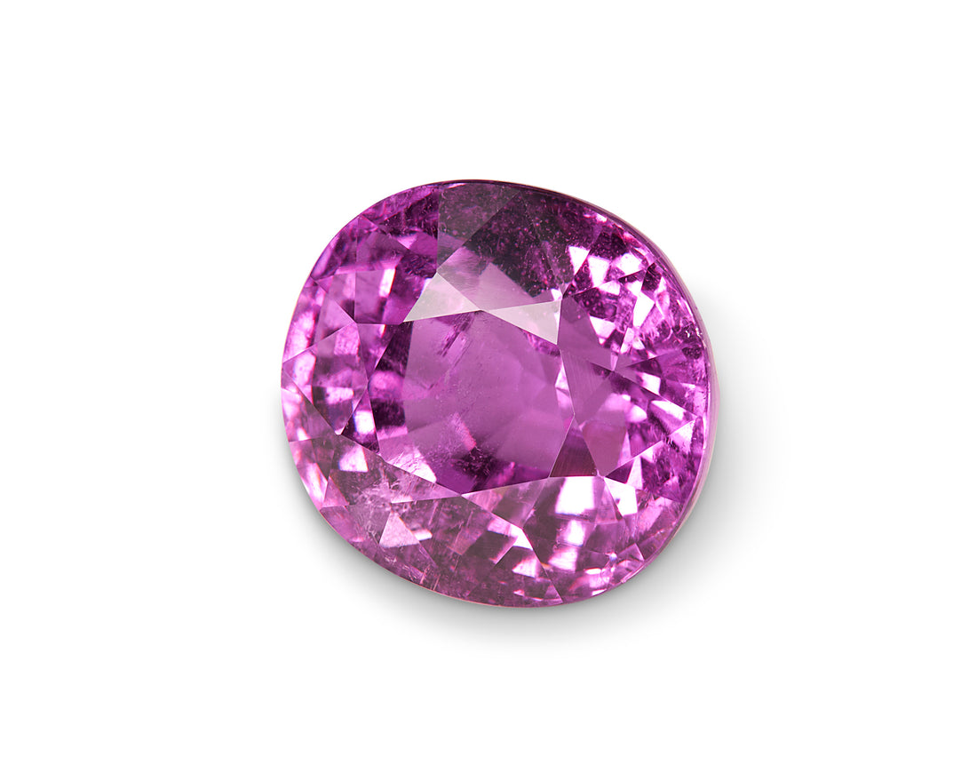 9.90ct Vivid Pink Tourmaline - The Sapphire Merchant
