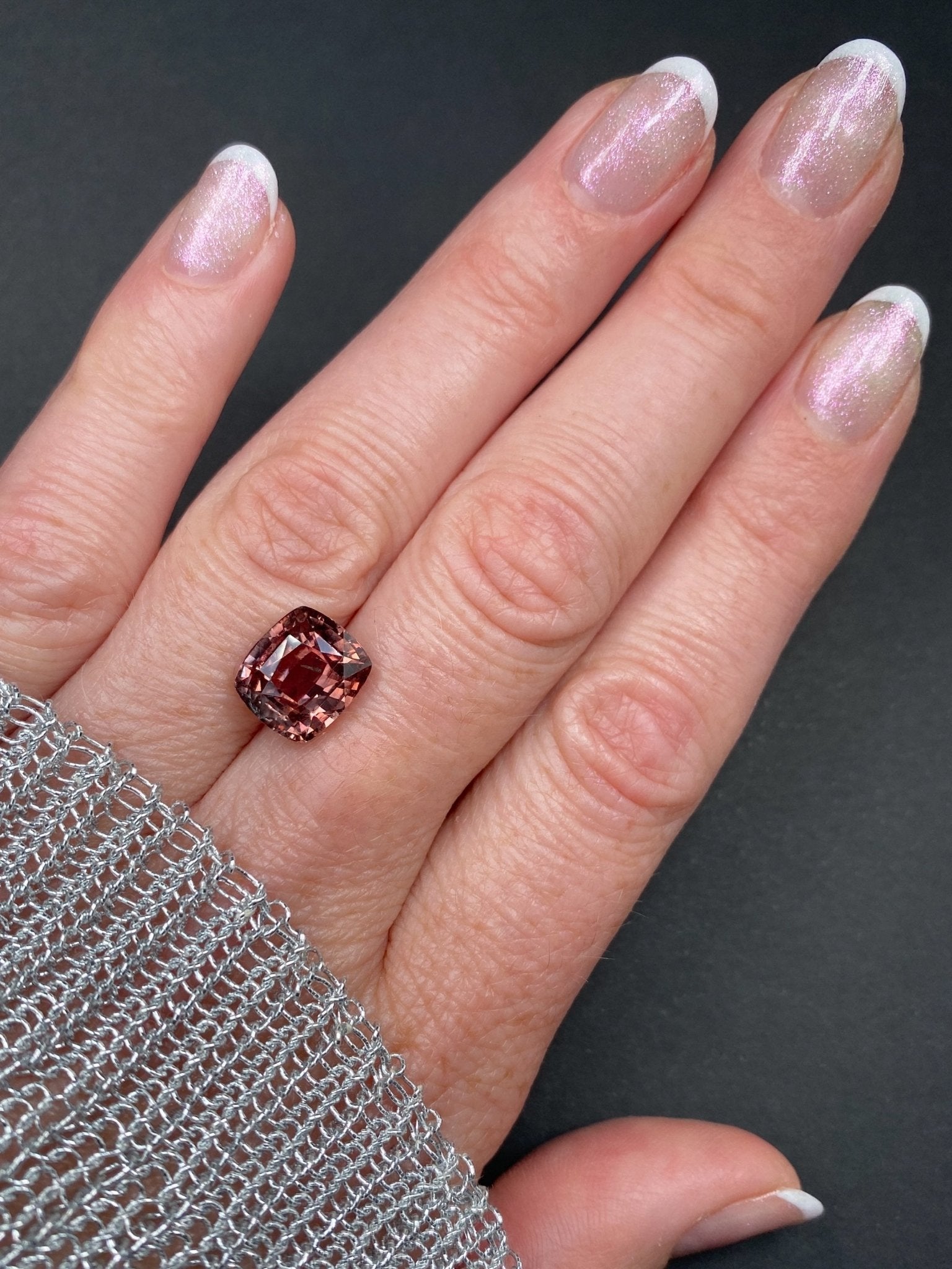 6.33ct Rosewood 'Cupid's' Sapphire - The Sapphire Merchant