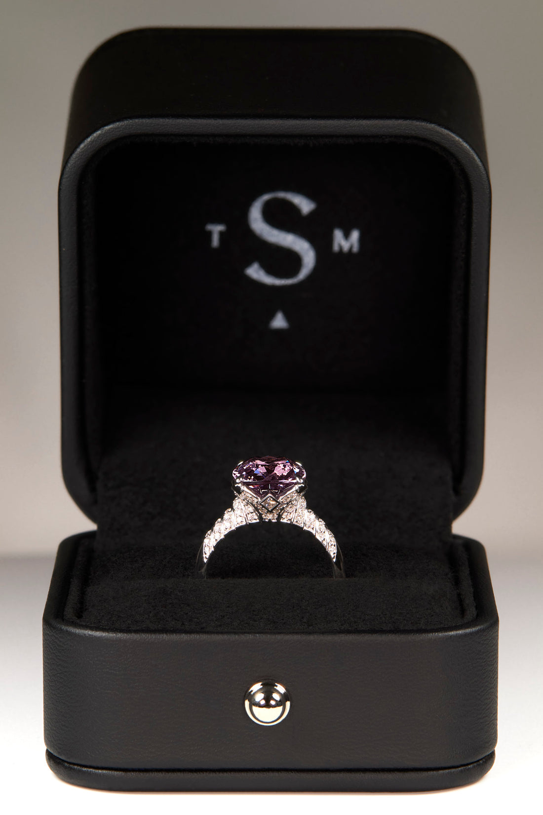 5.93ct Pink Burmese Spinel Ring - The Sapphire Merchant