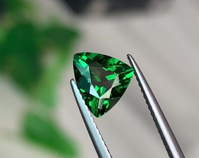 1.90ct Tsavorite Garnet Trillion Cut