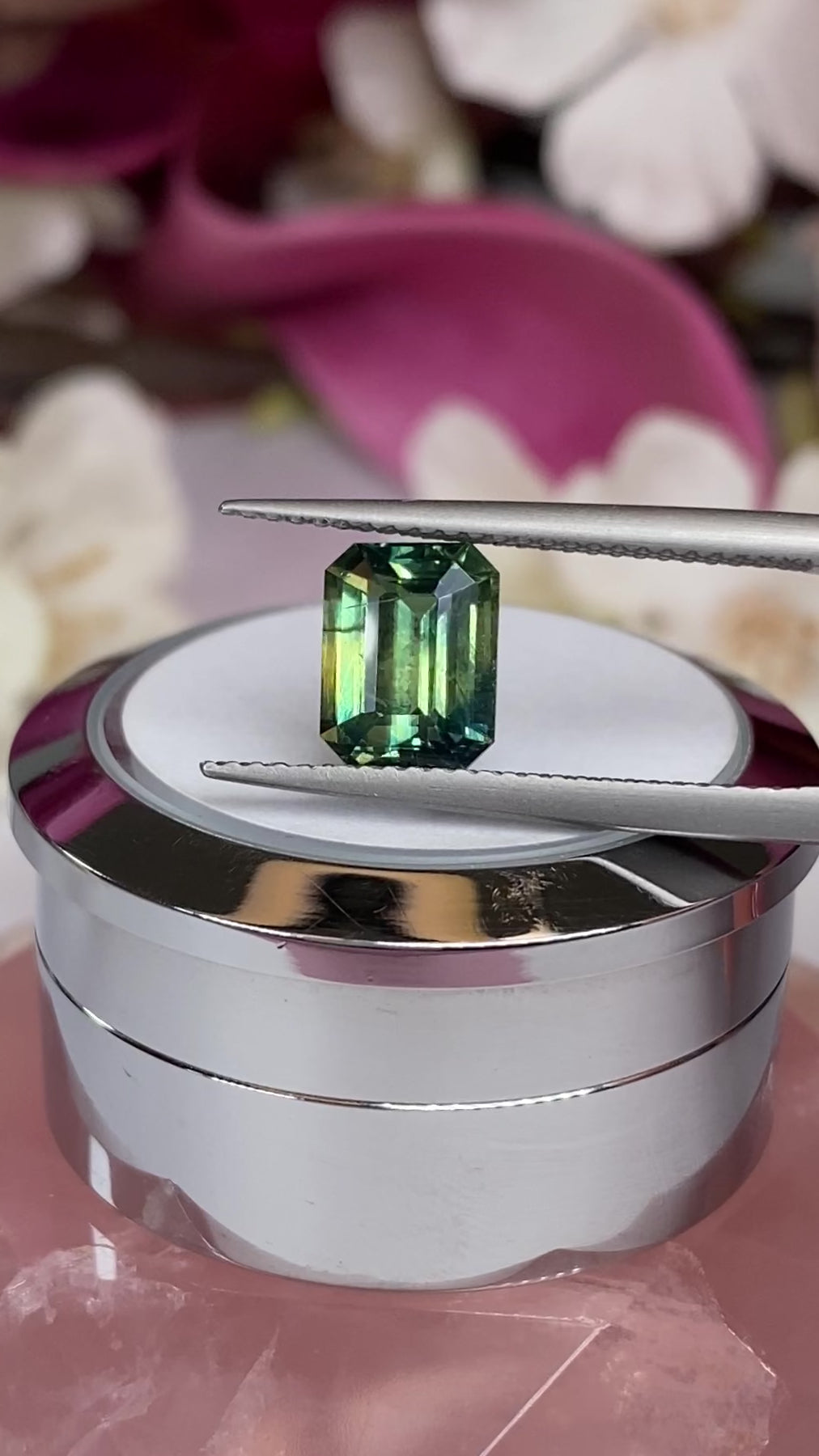 2.23ct Teal Green Sapphire
