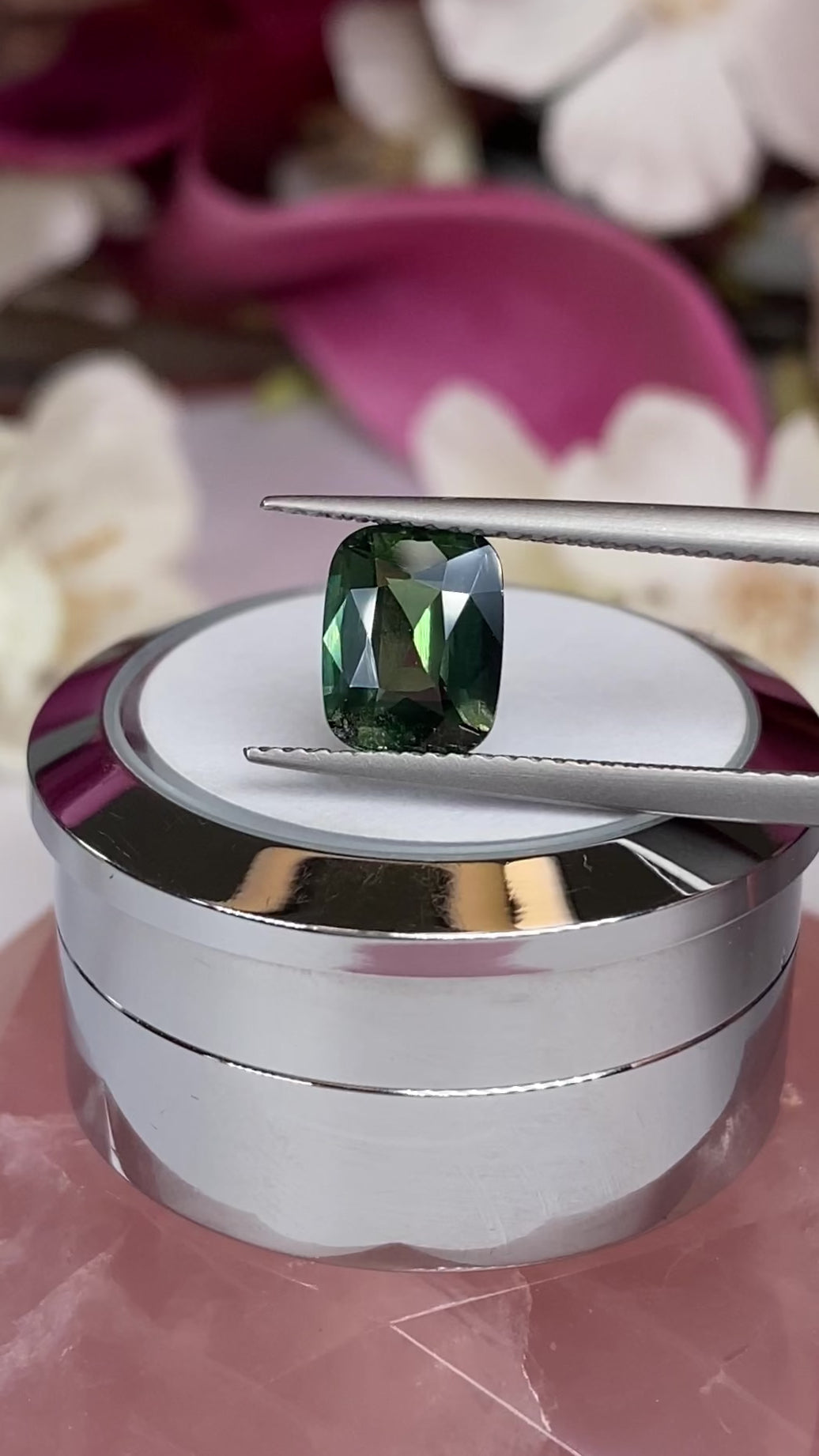 2.02ct Teal Green Sapphire