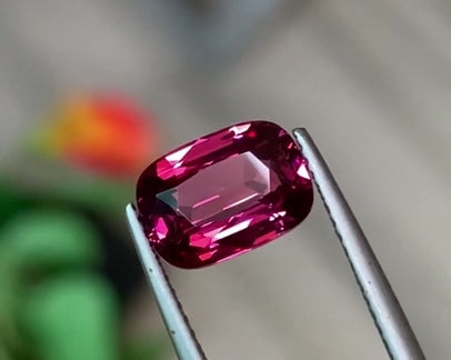 3.11ct Hot Pink Spinel Cushion Cut Sri Lanka Origin GIA Certified