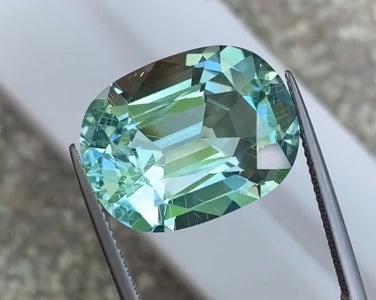 19.05ct Aquamarine Cushion Cut Nigerian Origin
