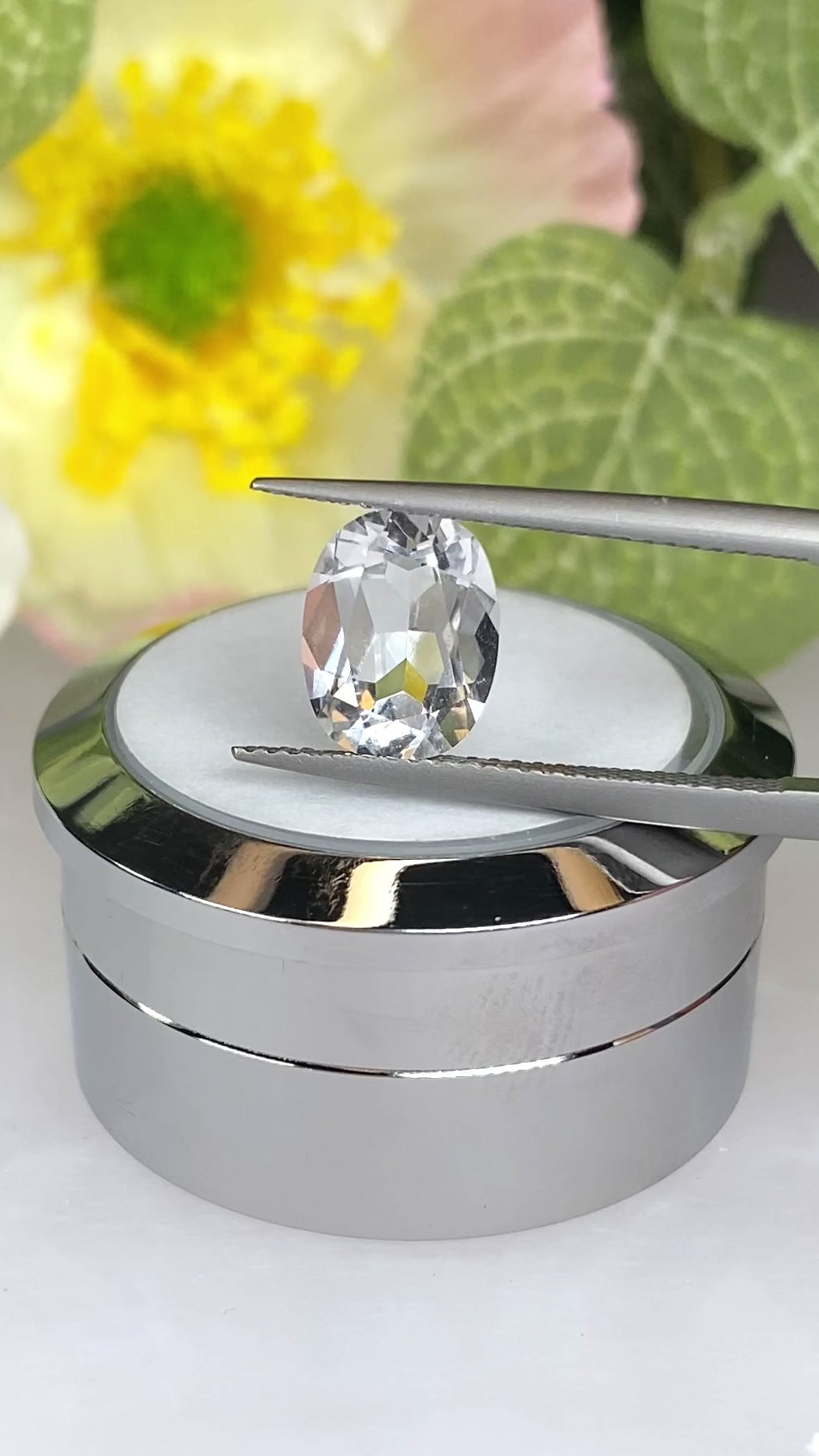2.78ct Silver Topaz Oval Cut