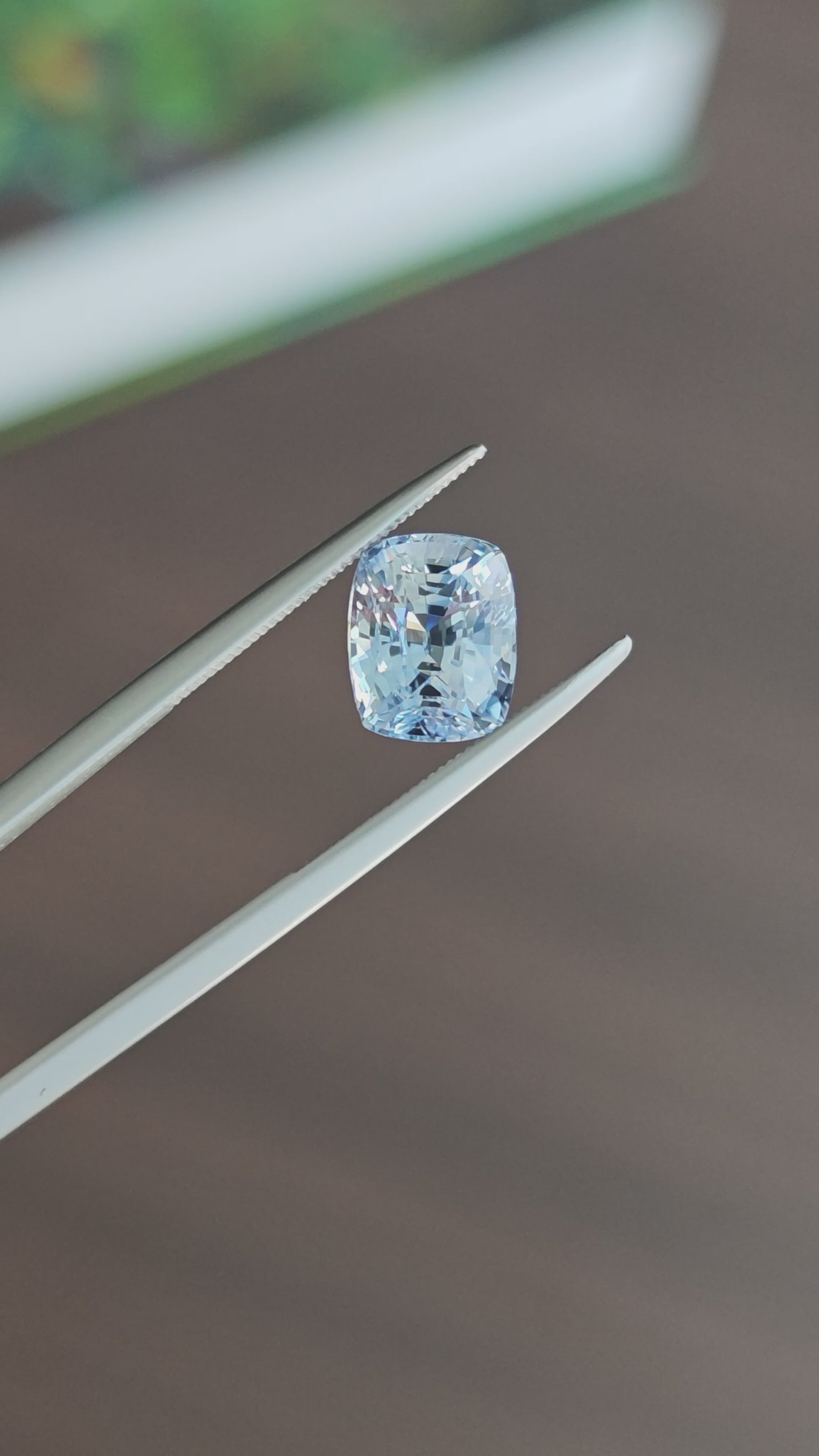 4.35ct Icy Blue Sapphire