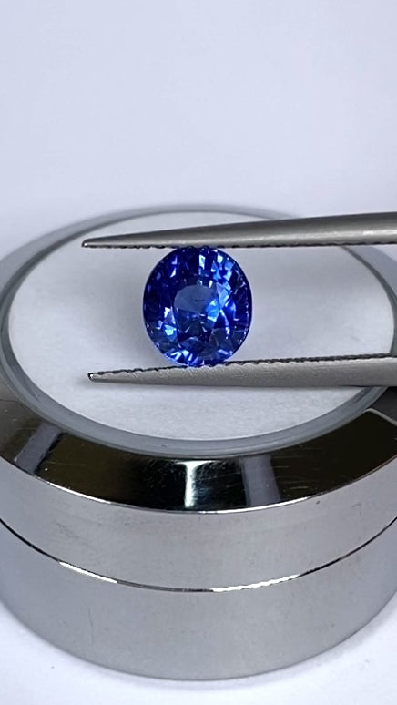 1.84ct Vivid Blue Sapphire