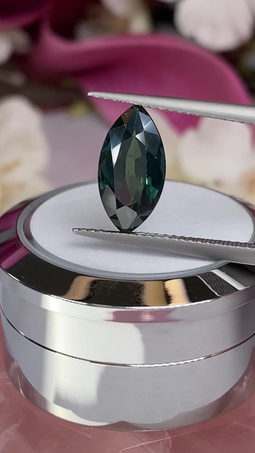 2.98ct Teal Sapphire