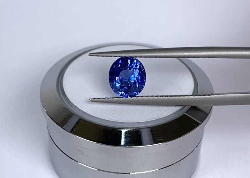 1.84ct Vivid Blue Sapphire