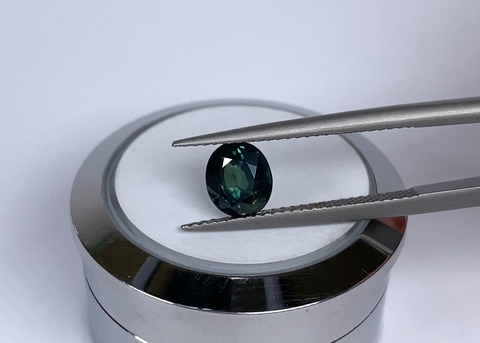 1.71ct Teal Blue Sapphire