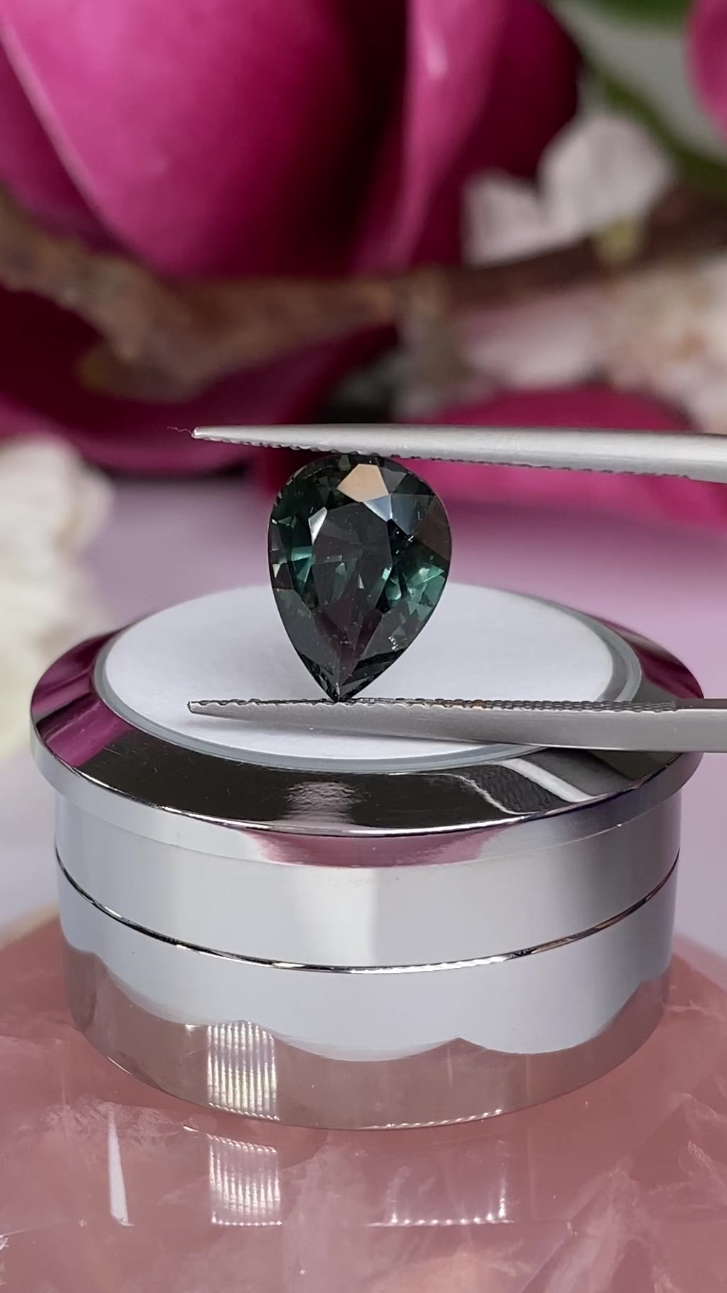 3.92ct Green Sapphire