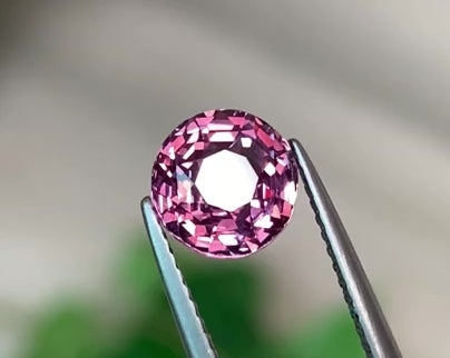 3.10ct Pink Sapphire Round Brilliant Cut 