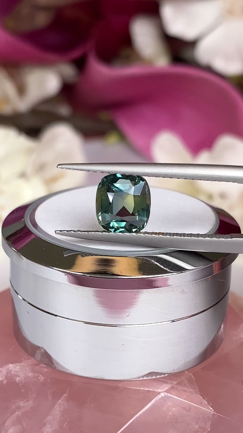 1.65ct Teal Green Sapphire
