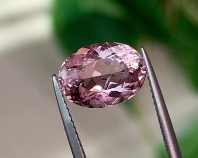 3.42ct Pink Morganite Oval Cut Brazil Origin