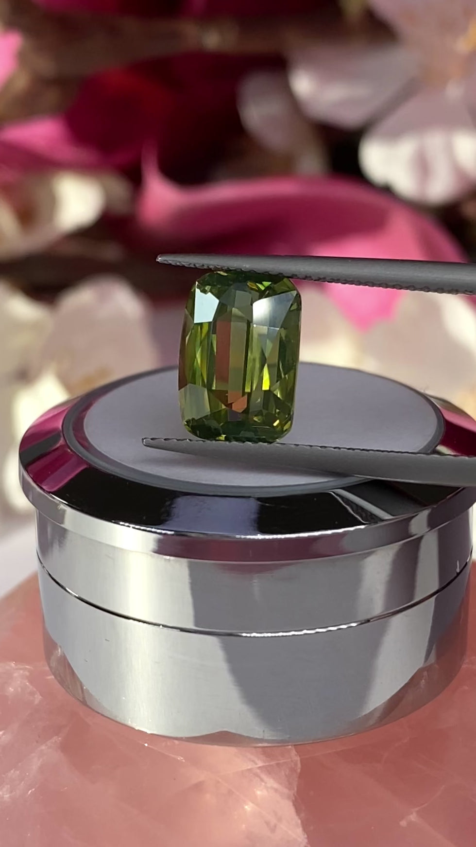 5.74ct Olive Green Zircon