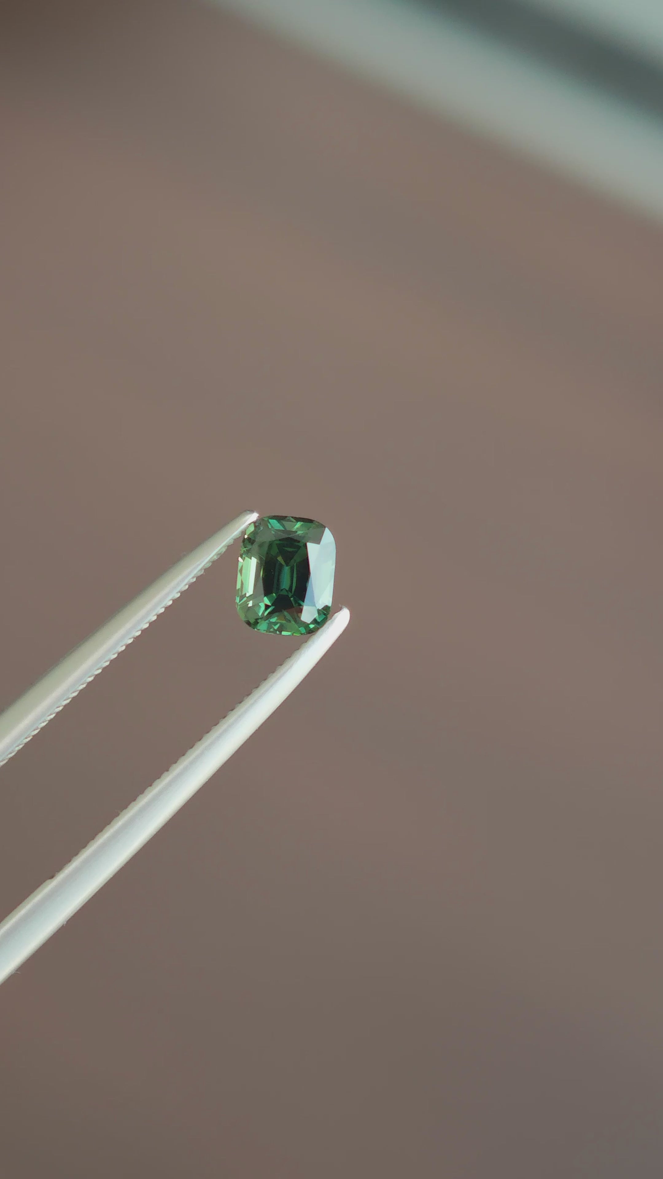 0.74ct Australian Green Sapphire Unheated