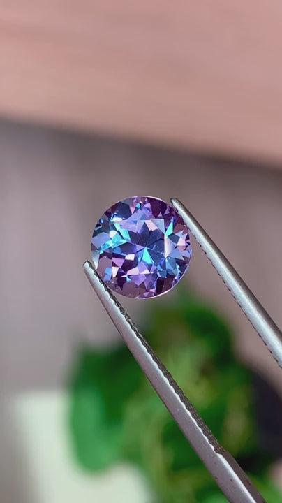 3.63 Tanzanite Zoisite Round Cut
